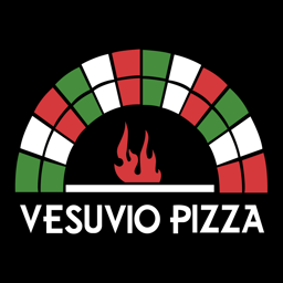 Vesuvio Pizza London logo.